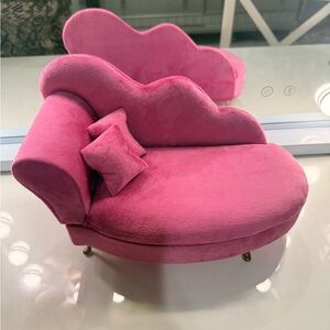Jewelry Pink Plush Cloud-Shaped Sofa